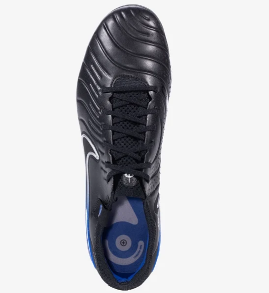 Nike Tiempo Legend 10 Elite FG - Black/Chrome/Hyper Royal Men's Footwear Closeout - Third Coast Soccer
