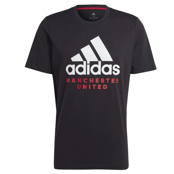 adidas Manchester United DNA Graphic Tee - Black Club Replica - Third Coast Soccer