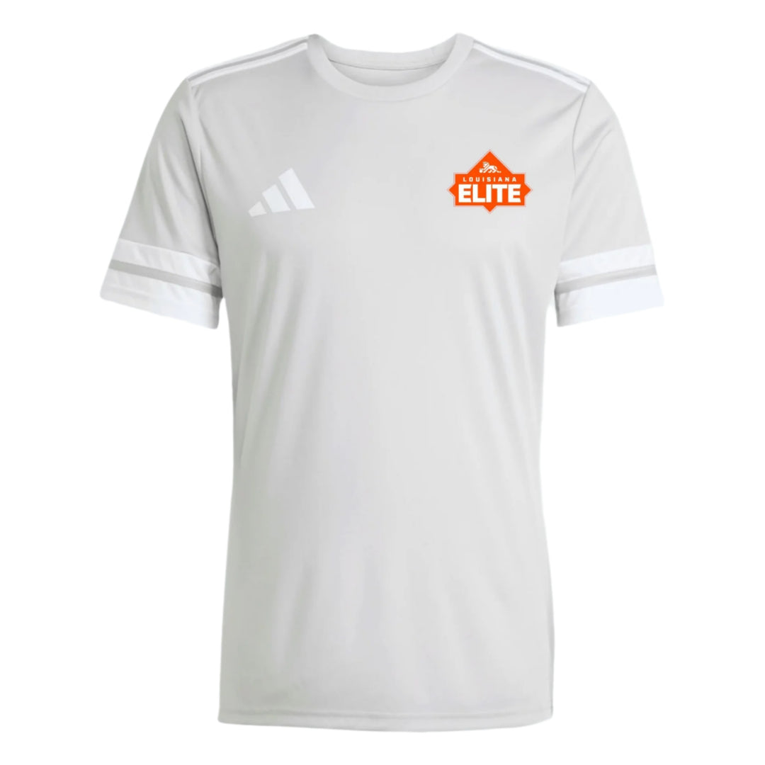 adidas Youth Louisiana Elite Squadra 25 Jersey - Grey Louisiana Elite Girls - Third Coast Soccer