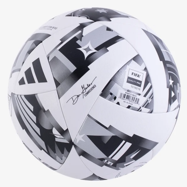 adidas MLS Competition NFHS Ball 2024 - White/Black/Silver Balls   - Third Coast Soccer