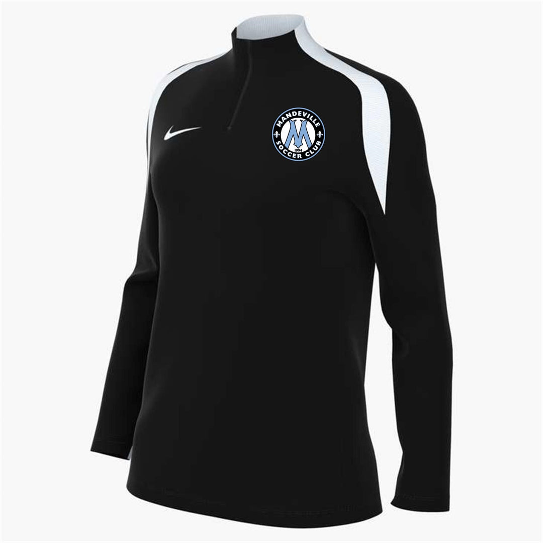 Nike MSC Women's Strike 24 Drill Top - Black MSC 24-26 - Third Coast Soccer