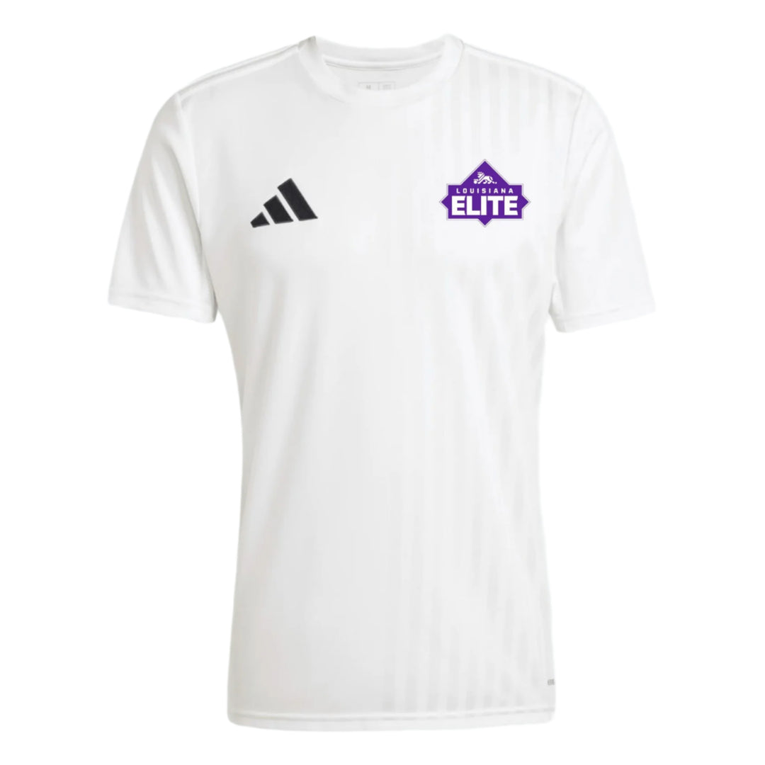 adidas Lousiana Elite Campeon 25 Jersey - White Louisiana Elite - Third Coast Soccer