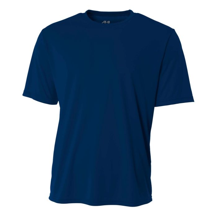 A4 Cooling Performance Crew Training Jersey Navy Mens XSmall - Third Coast Soccer
