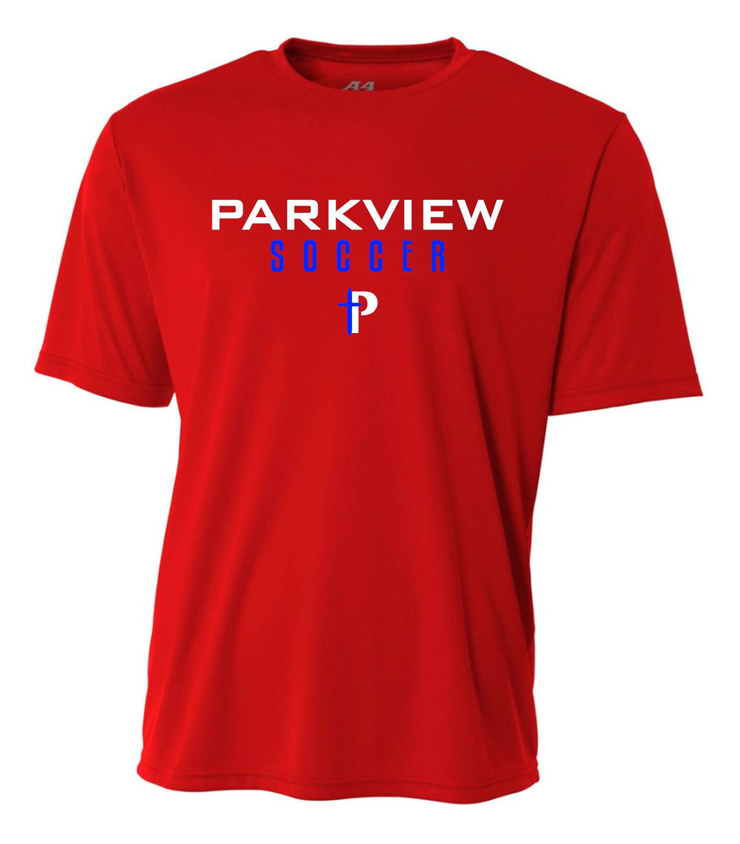 A4 Parkview Baptist Soccer Training Jersey - Red
