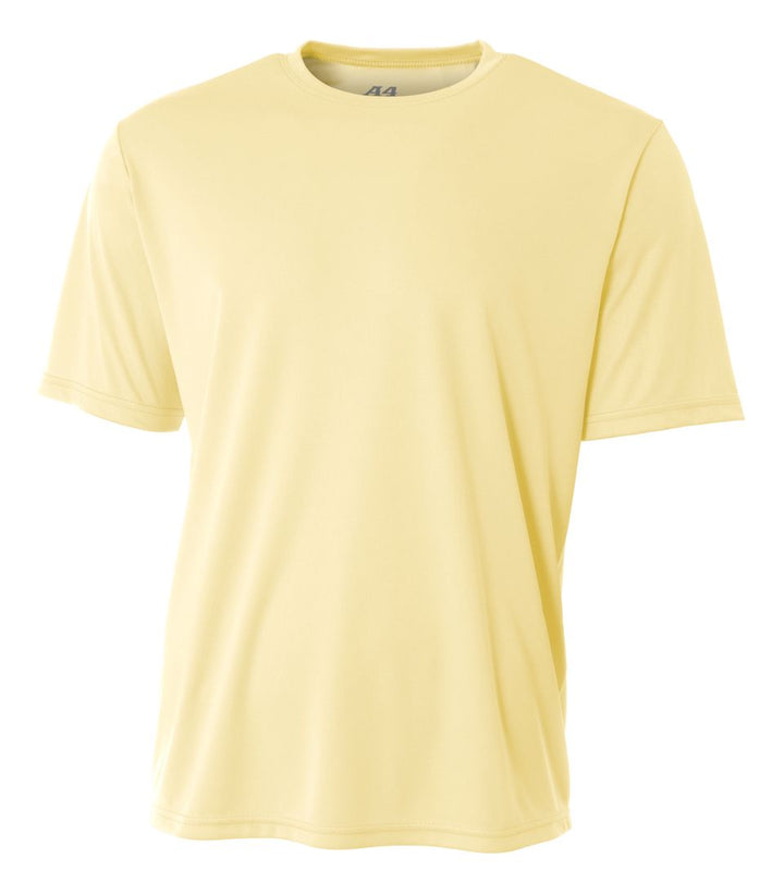 A4 Youth Cooling Performance Crew Training Jersey Light Yellow Youth Xsmall - Third Coast Soccer