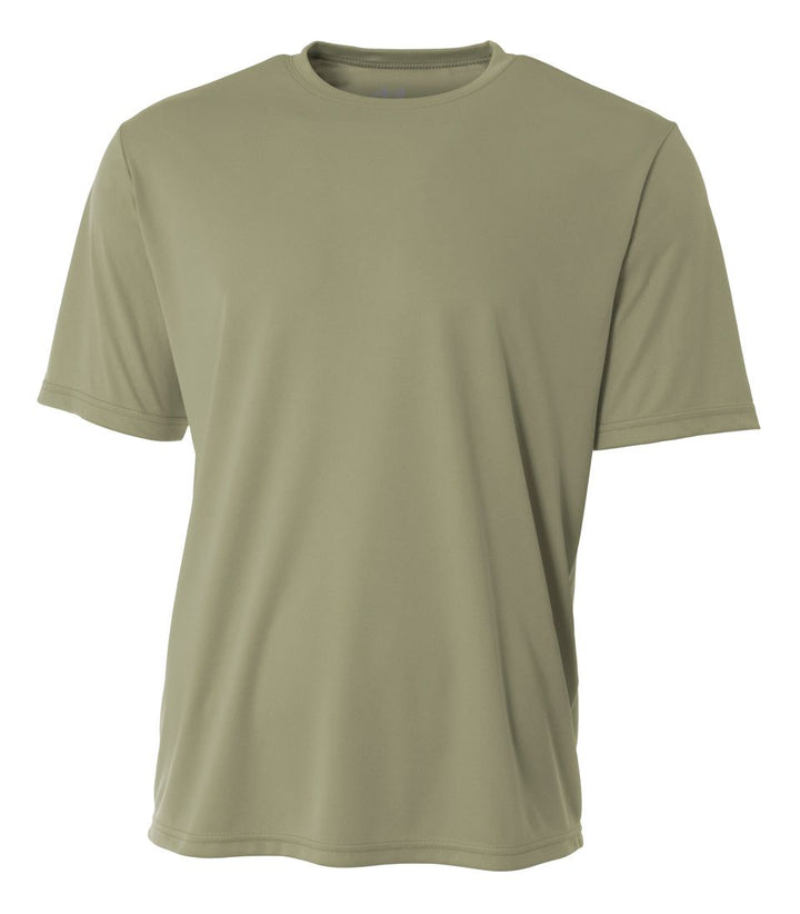 A4 Youth Cooling Performance Crew Training Jersey Olive Youth Xsmall - Third Coast Soccer