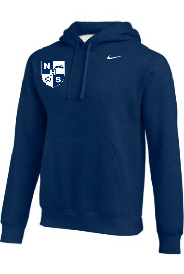 Nike Northshore HS Club Fleece Pullover Hoody NHS Girls 24 Team Navy/White Mens Small - Third Coast Soccer