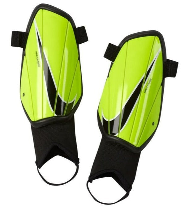 Nike Youth Charge Shin Guard - Volt/Black Youth Shinguards - Third Coast Soccer