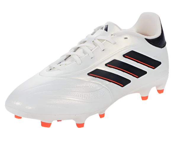 adidas Copa Pure 2 League FG - Ivory/Black/Solar Red Men's Footwear Closeout   - Third Coast Soccer