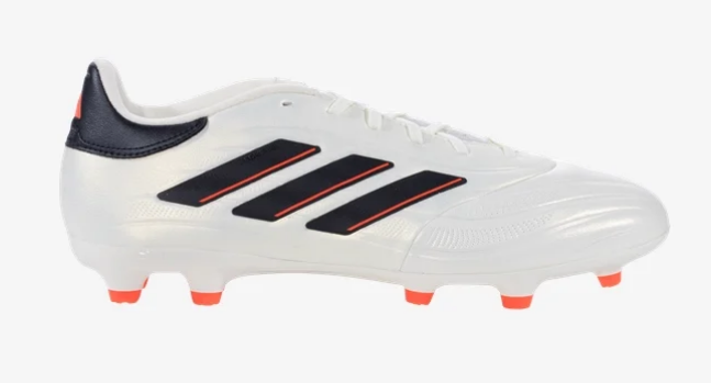 adidas Copa Pure 2 League FG - Ivory/Black/Solar Red Men's Footwear Closeout   - Third Coast Soccer