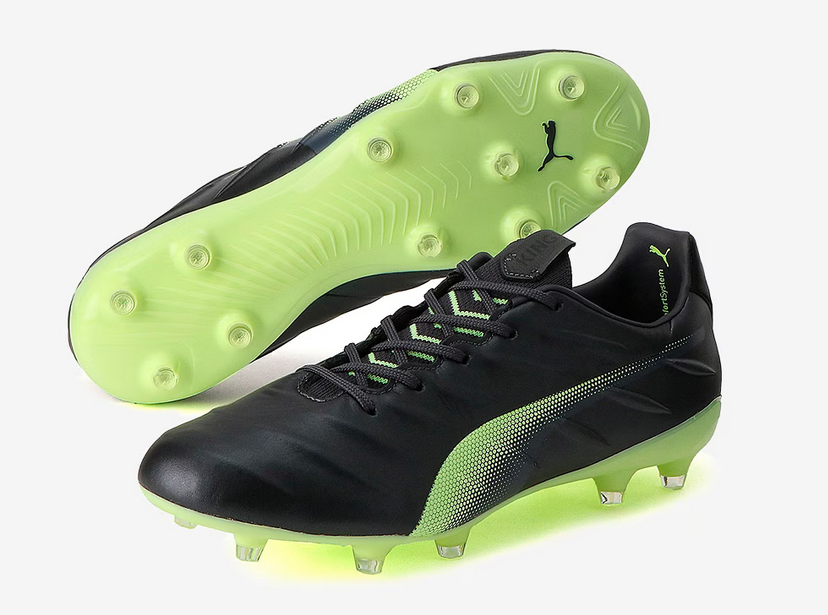 Puma King Pro 21 FG - Periscope/Fizzy Light Mens Firm Ground   - Third Coast Soccer