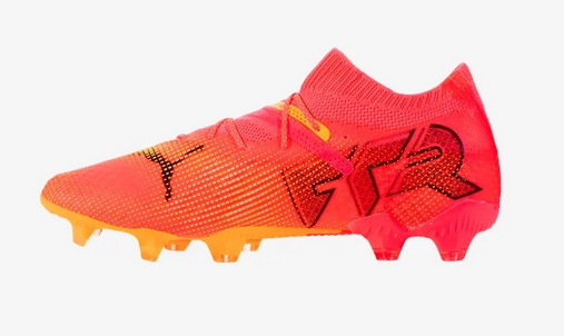 PUMA Future 7 Ultimate FG/AG - Sunset Glow/Black/ Sun Stream Men's Footwear Closeout - Third Coast Soccer