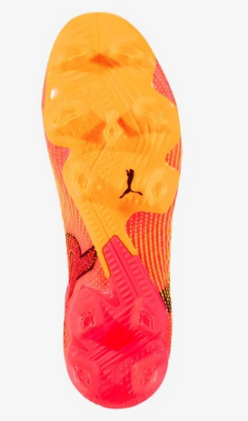PUMA Future 7 Ultimate FG/AG - Sunset Glow/Black/ Sun Stream Men's Footwear Closeout - Third Coast Soccer