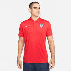 Nike USMNT Victory Polo - Red International Replica   - Third Coast Soccer
