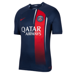 Nike Paris Saint-Germain Home Jersey 23/24 Club Replica Midnight Navy/University Red Mens Small - Third Coast Soccer