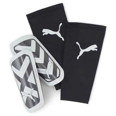 Puma Ultra Light Sleeve Shinguard - Black Adult Shinguards   - Third Coast Soccer