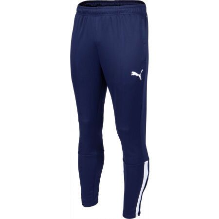 Puma Youth Team Liga 25 Training Pant - Navy Pants Peacoat Youth Small - Third Coast Soccer