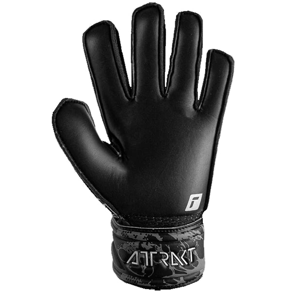 reusch Junior Attrakt Solid Finger Support Goalkeeper Glove Gloves   - Third Coast Soccer