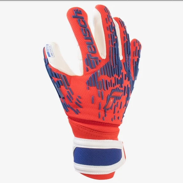 reusch Attrakt Freegel Gold Finger Support Goalkeeper Gloves Gloves   - Third Coast Soccer