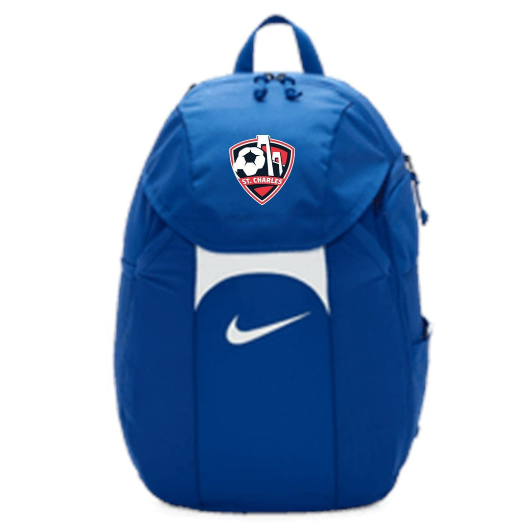 Nike St. Charles Soccer Academy Team Backpack - Royal St. Charles Soccer 2024-2026 - Third Coast Soccer