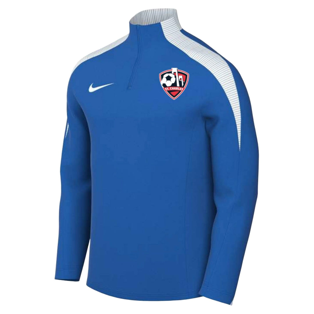 Nike St. Charles Soccer Youth Strike 24 Drill Top - Royal St. Charles Soccer 2024-2026 - Third Coast Soccer