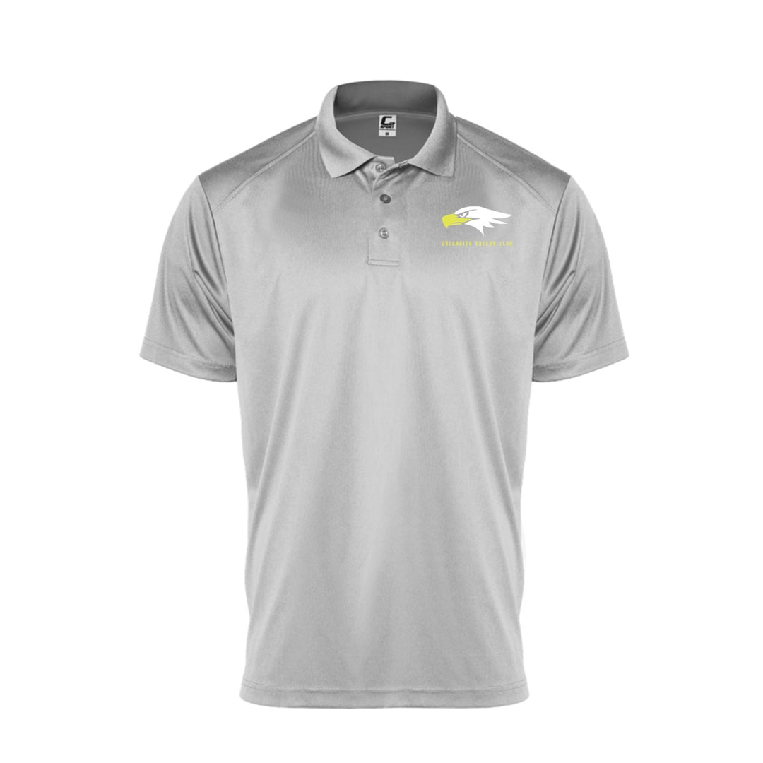 Badger Calcasieu Polo - Silver CSC Spiritwear - Third Coast Soccer