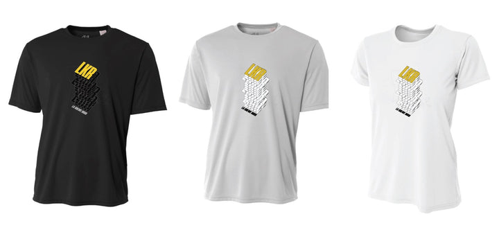 A4 LA Krewe-Rush Short-Sleeve Shirt Stack - Black, Silver Or White LA Krewe Rush Spiritwear - Third Coast Soccer
