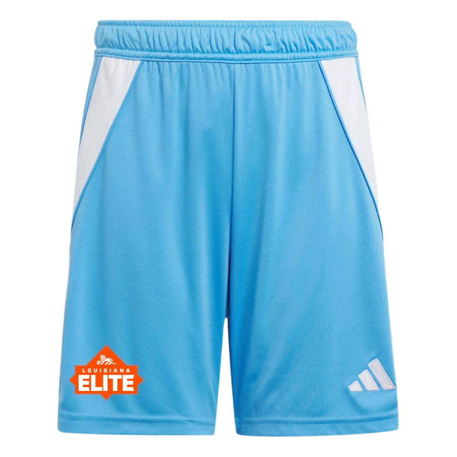 adidas Louisiana Elite Tiro 24 Goalkeeper Short - Blue Burst Louisiana Elite - Third Coast Soccer