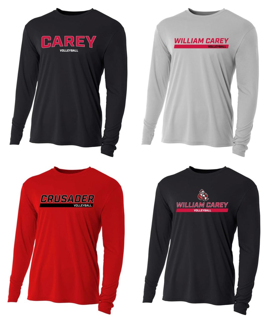 WCU Volleyball Men's Long-Sleeve Performance Shirt WCU Volleyball   - Third Coast Soccer