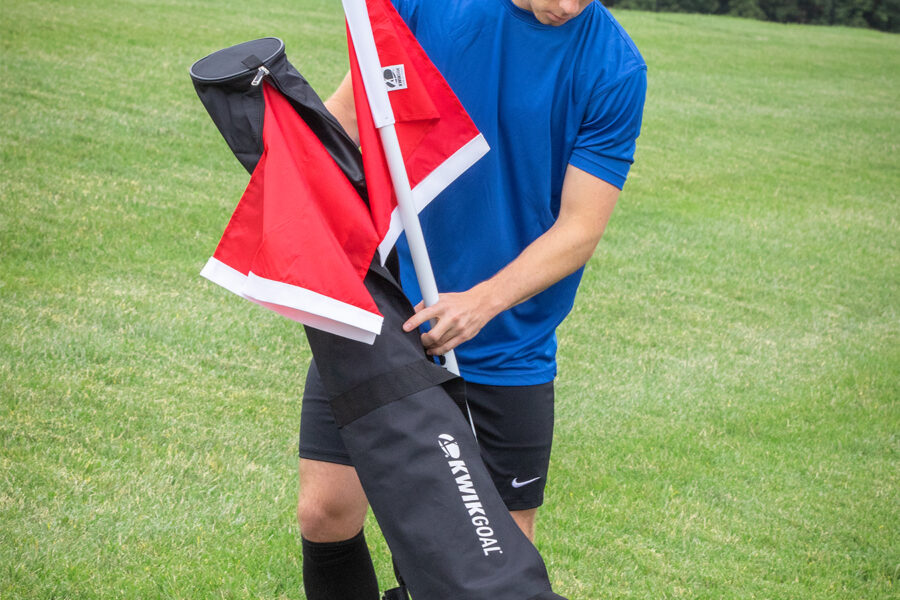 KwikGoal Corner Flag Carry Bag Field Equipment - Third Coast Soccer