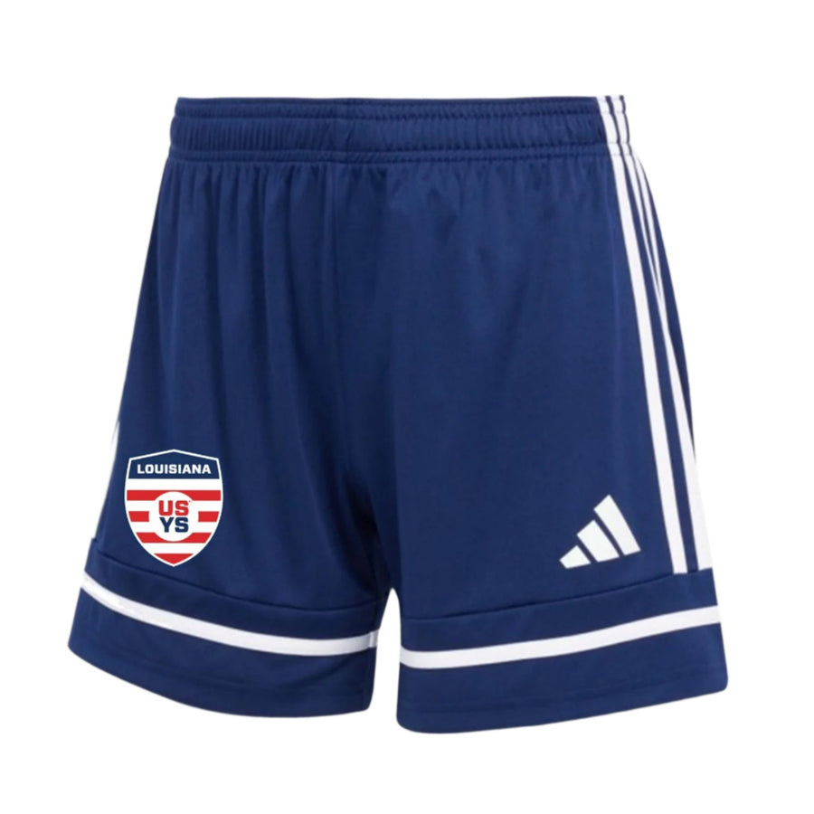 adidas Louisiana Select Women's Squadra 25 Short - Navy Louisiana ODP 25 Sngl - Third Coast Soccer