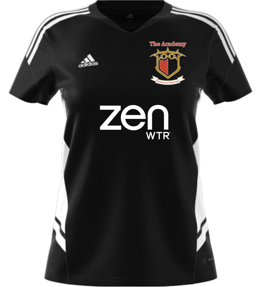adidas SS Womens Condivo 22 Jersey - Black Southern States Soccer   - Third Coast Soccer