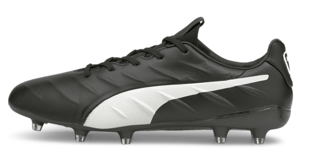 Puma King Platinum 21 FG/AG - Black/White Men's Footwear Closeout Black/White Mens 6.5 - Third Coast Soccer