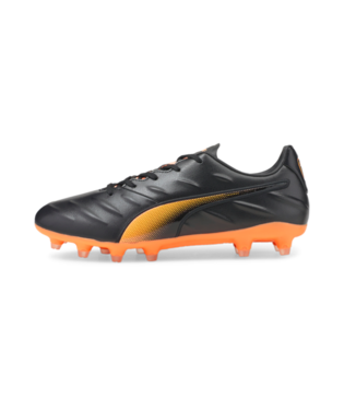 Puma King Pro 21 FG - Black/Neon Citrus Men's Footwear Closeout Mens 7 Black/Neon Citru - Third Coast Soccer