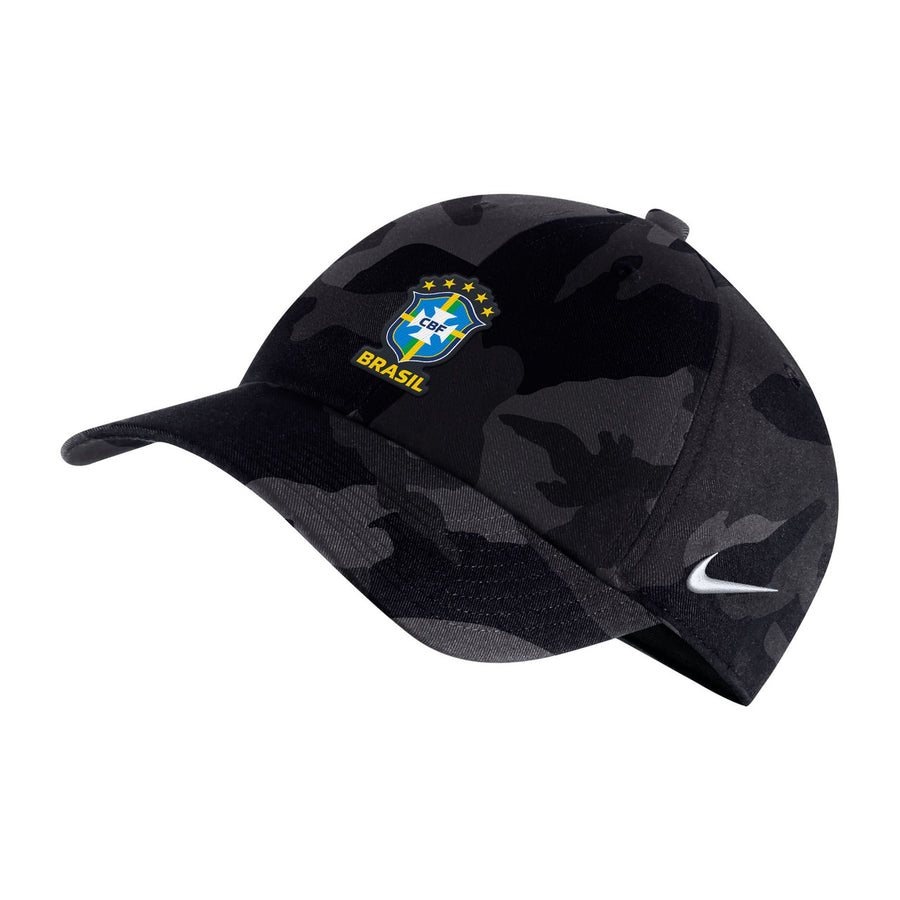 Nike Brazil Campus Cap - Black Camo Hats Black Camo  - Third Coast Soccer