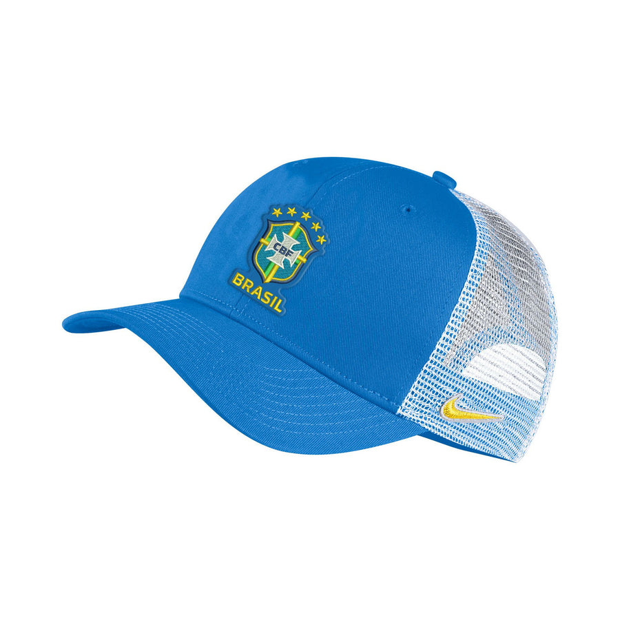 Nike Brazil C99 Trucker Hat - Blue/White Hats   - Third Coast Soccer