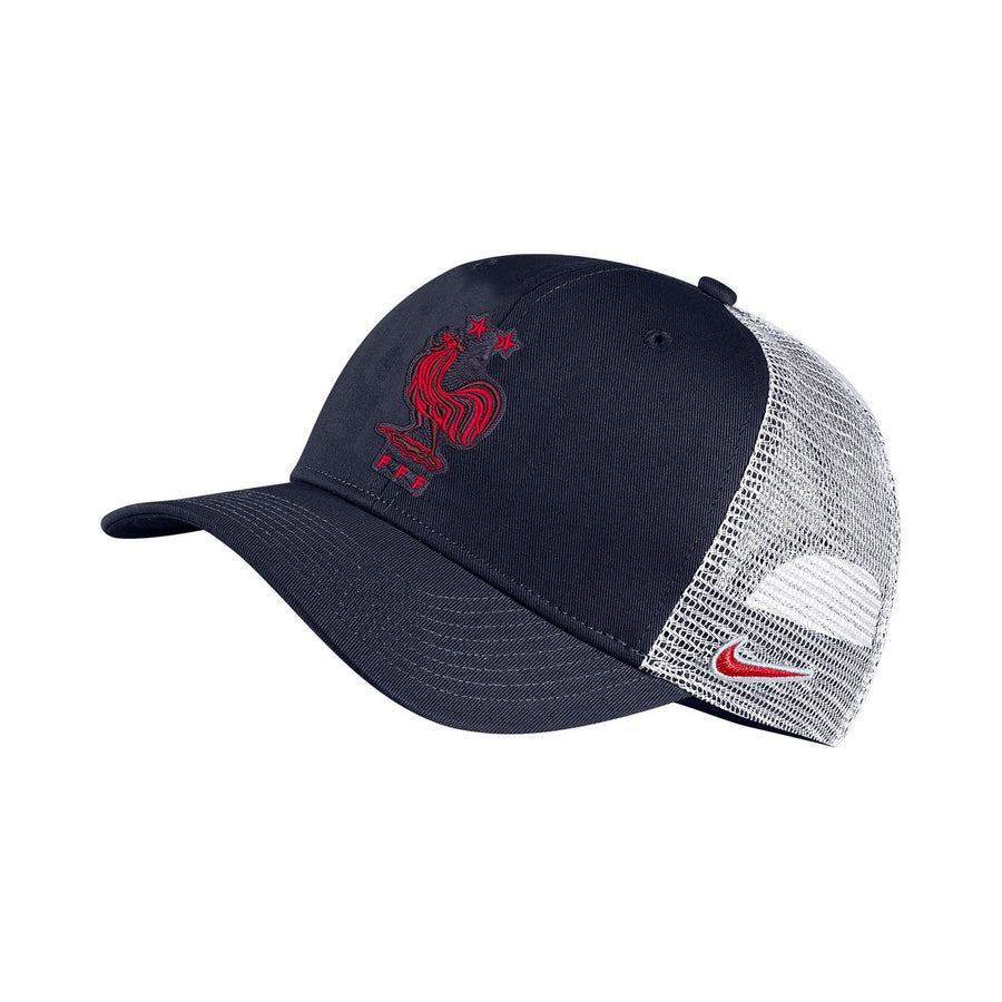 Nike France C99 Trucker Hat -  Navy/White Hats   - Third Coast Soccer