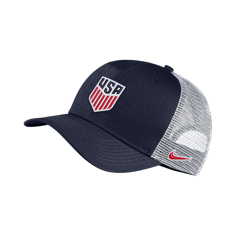 Nike USMNT C99 Trucker Hat - Navy/White Hats Navy/White  - Third Coast Soccer