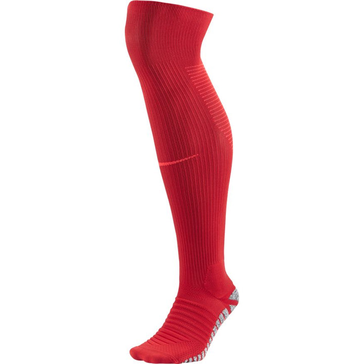 Nike Grip Strike Cushioned Over-The-Calf Socks Socks University Red/Bright Crimson Small - Third Coast Soccer