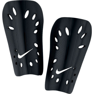 Nike J Guard Adult Shinguards Black/White XSmall - Third Coast Soccer