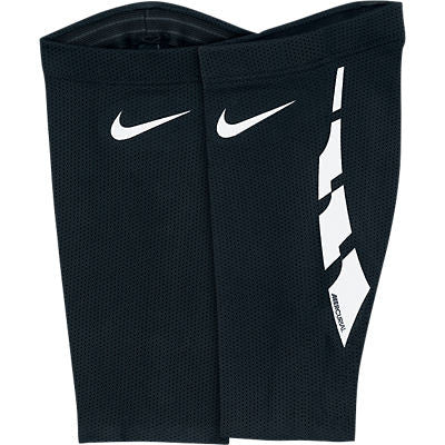 Nike Guard Lock Sleeves Shinguard Accessories Black/White Small - Third Coast Soccer