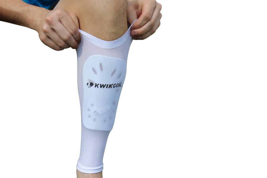 Kwikgoal Compression Sleeves Player Accessories White Youth - Third Coast Soccer
