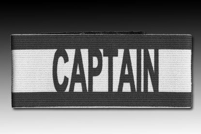KwikGoal International Captains Armband - Black Player Accessories Black - Third Coast Soccer