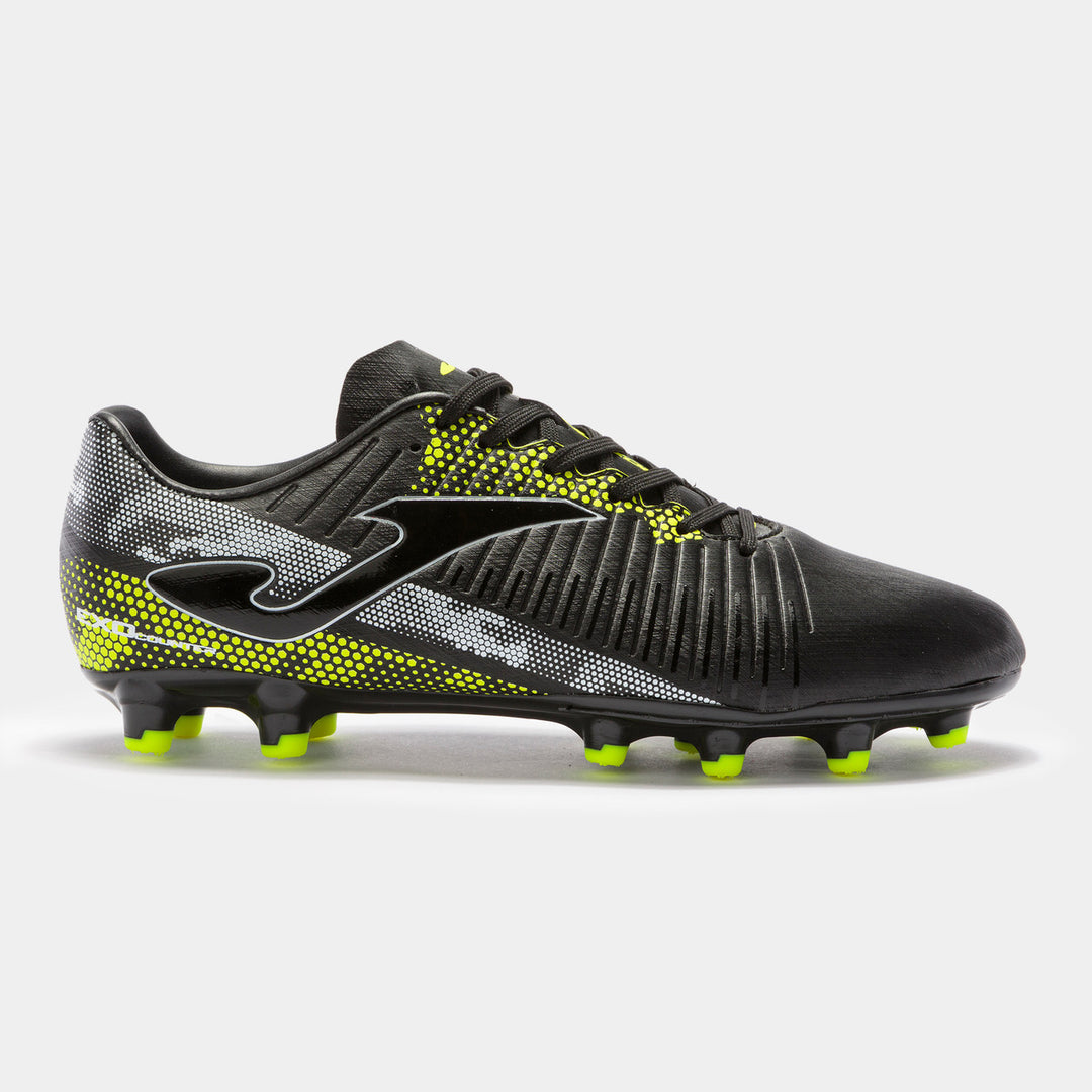 Joma Propulsion FG - Black/Lemon Fluor Men's Footwear Closeout Black/Lemon Fluor Mens 6 - Third Coast Soccer
