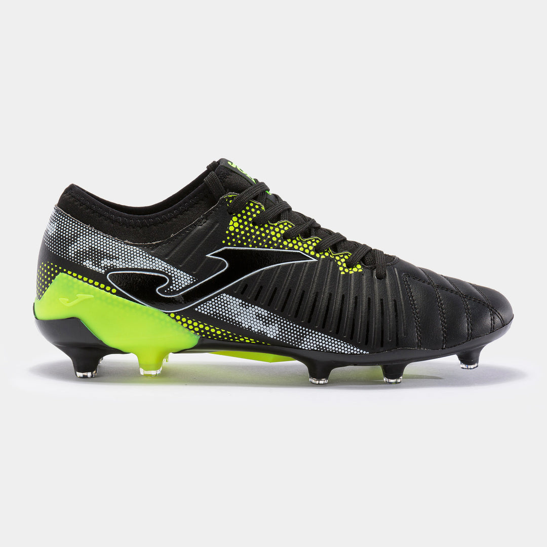 Joma Propulsion Cup FG - Black/Lemon Fluor/White Men's Footwear Closeout Black/Lemon Mens 8 - Third Coast Soccer