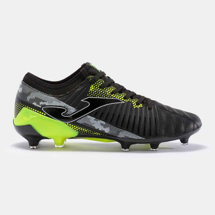 Joma Propulsion Cup FG - Black/Lemon Fluor/White Men's Footwear Closeout Black/Lemon Mens 8 - Third Coast Soccer