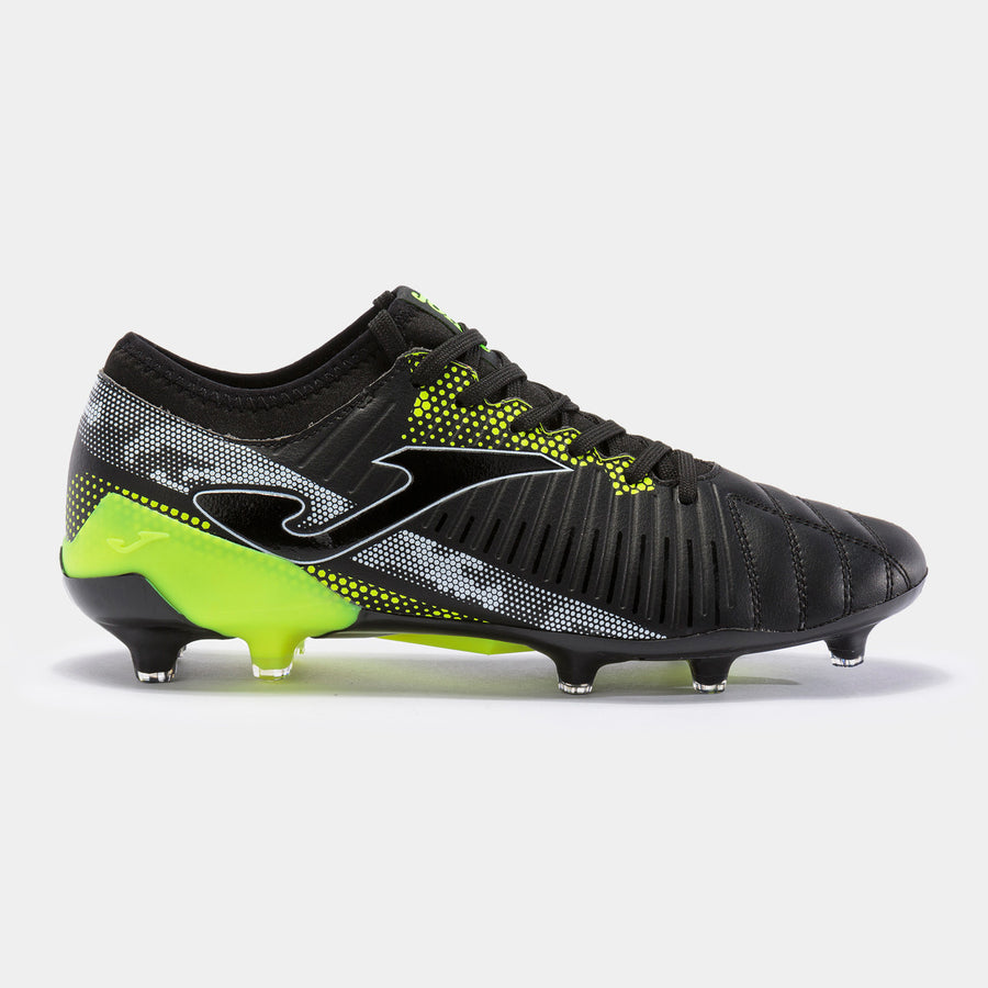 Joma Propulsion Cup FG - Black/Lemon Fluor/White Men's Footwear Closeout Black/Lemon Mens 8 - Third Coast Soccer