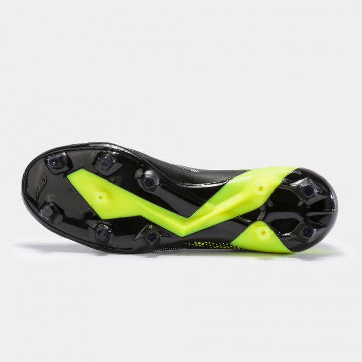 Joma Propulsion Cup FG - Black/Lemon Fluor/White Men's Footwear Closeout Black/Lemon Mens 6.5 - Third Coast Soccer