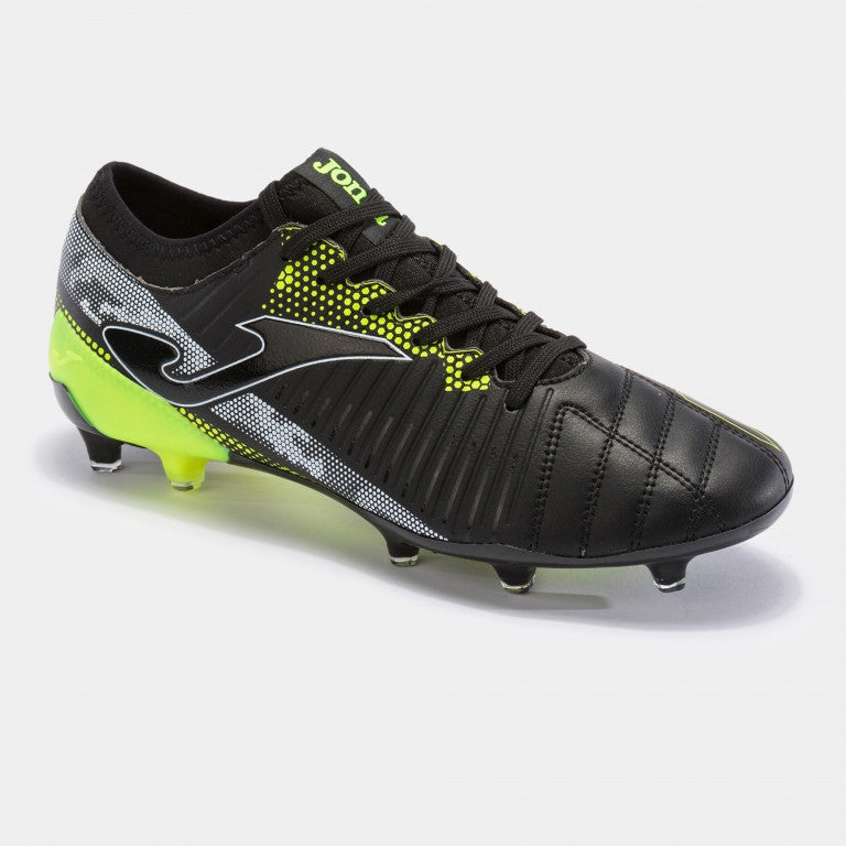 Joma Propulsion Cup FG - Black/Lemon Fluor/White Men's Footwear Closeout Black/Lemon Mens 6 - Third Coast Soccer