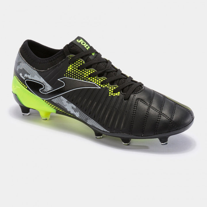 Joma Propulsion Cup FG - Black/Lemon Fluor/White Men's Footwear Closeout Black/Lemon Mens 6 - Third Coast Soccer